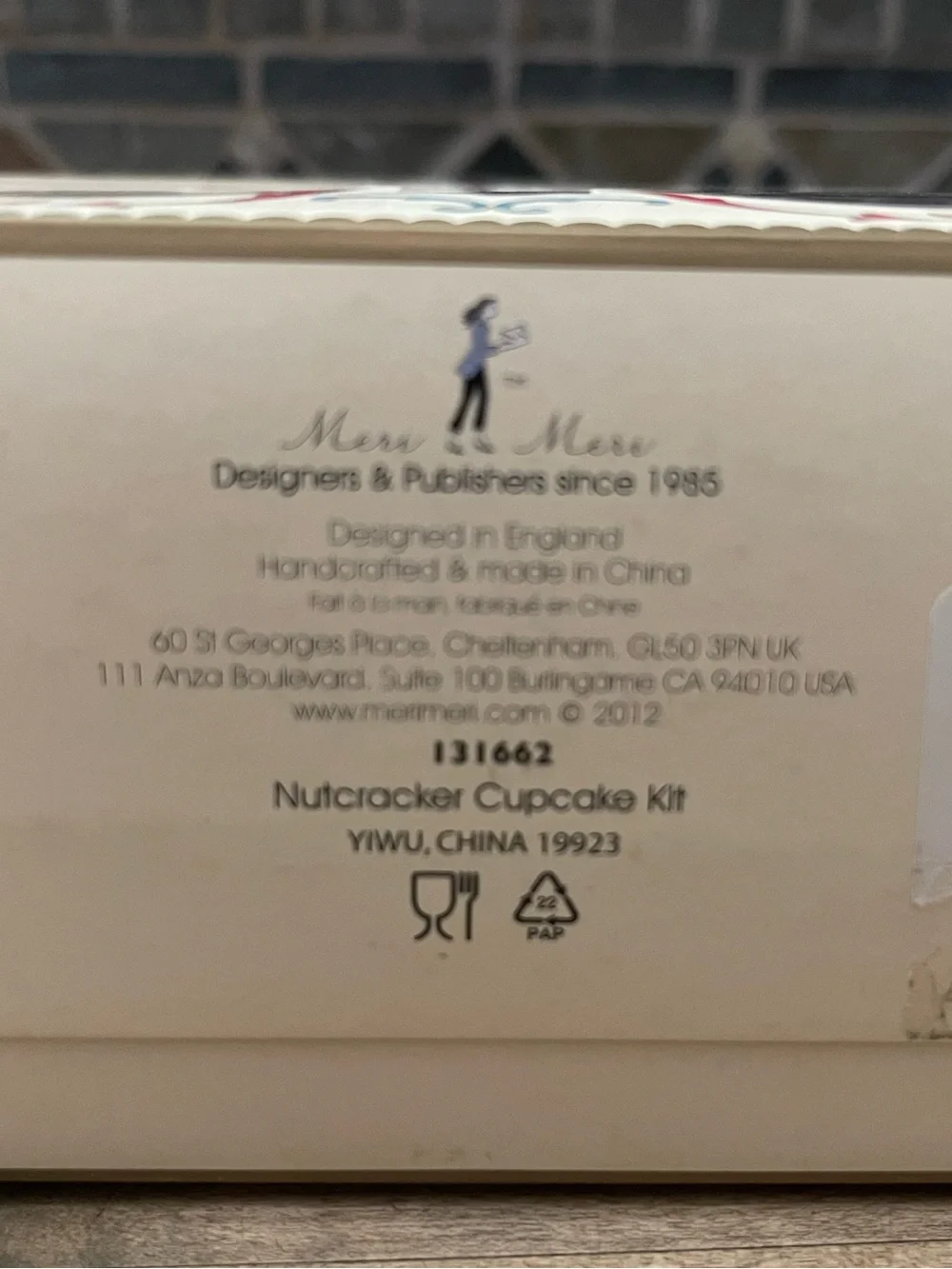 Nutcracker Cupcake Kit
